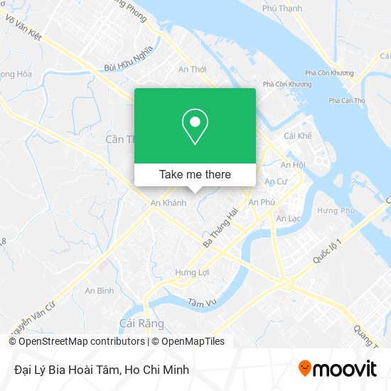 Đại Lý Bia Hoài Tâm map