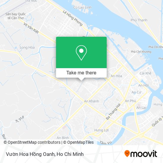Vườn Hoa Hồng Oanh map