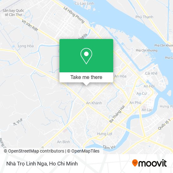 Nhà Trọ Linh Nga map