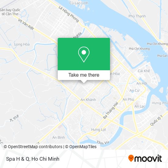 Spa H & Q map
