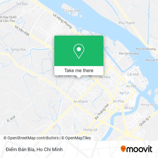 Điểm Bán Bia map