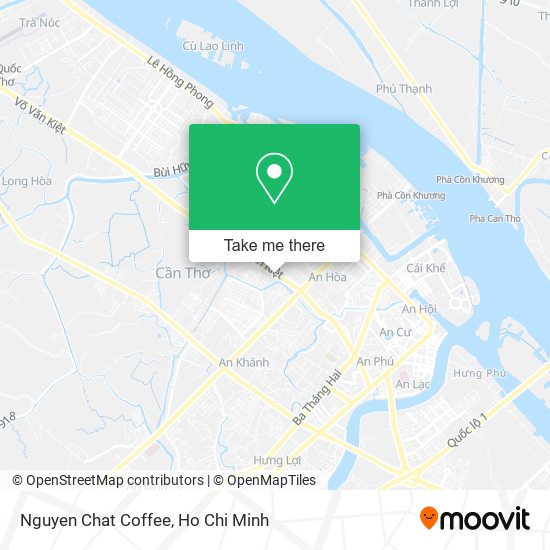 Nguyen Chat Coffee map