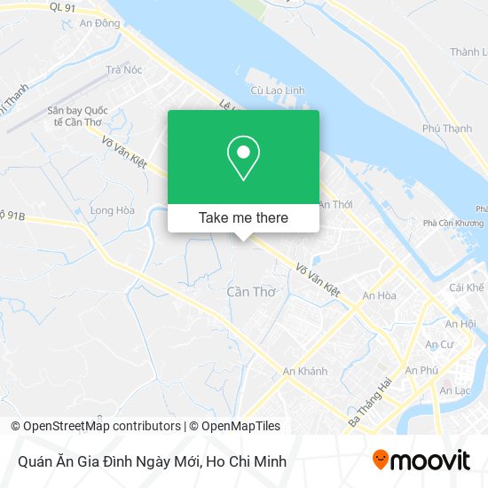 Quán Ăn Gia Đình Ngày Mới map