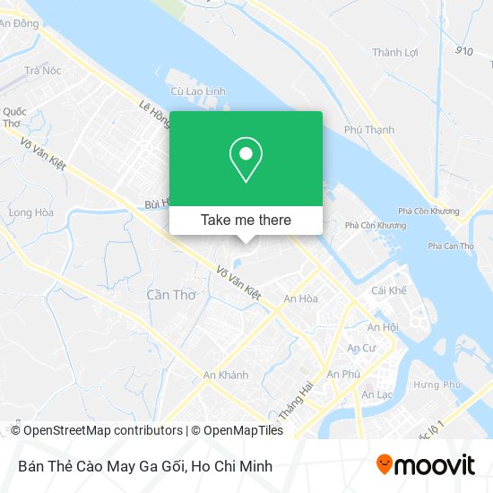 Bán Thẻ Cào May Ga Gối map
