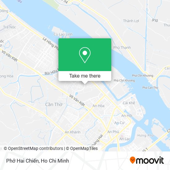 Phở Hai Chiến map