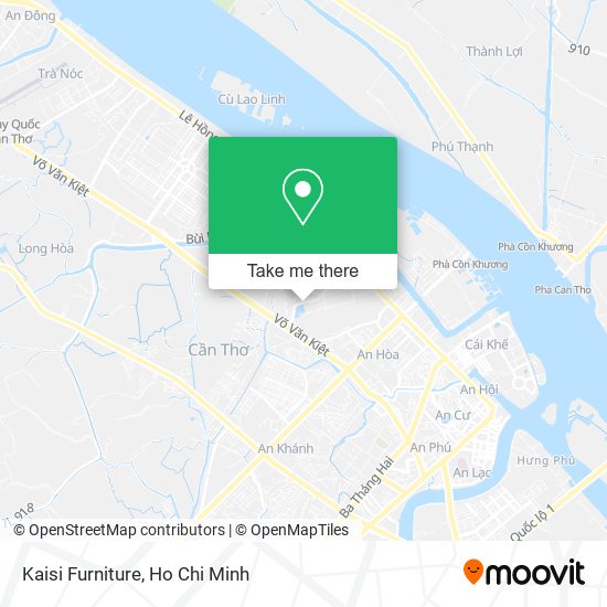 Kaisi Furniture map