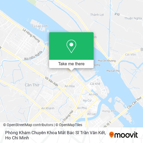 Phòng Khám Chuyên Khoa Mắt Bác Sĩ Trần Văn Kết map