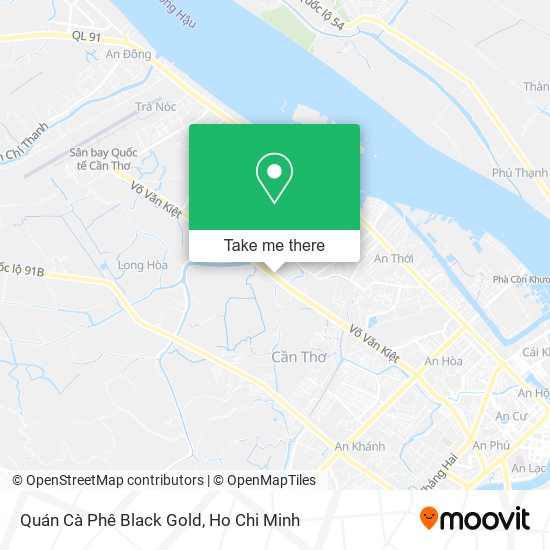 Quán Cà Phê Black Gold map