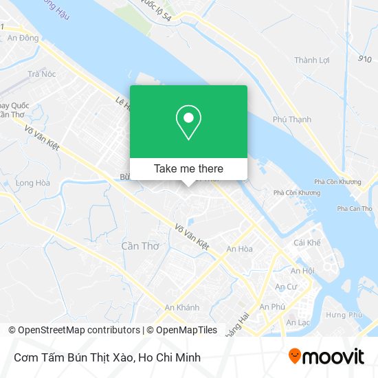 Cơm Tấm Bún Thịt Xào map