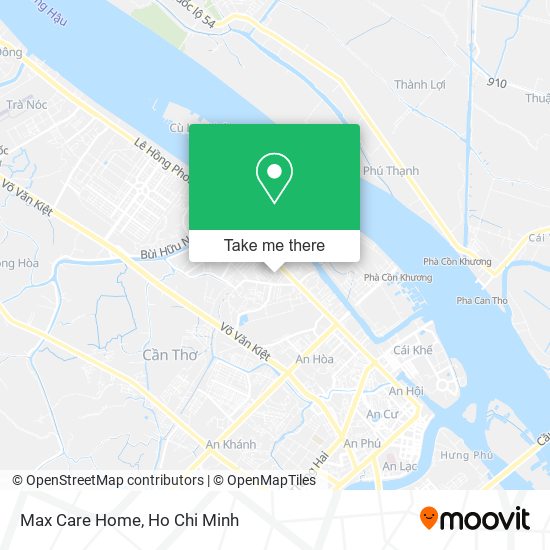 Max Care Home map