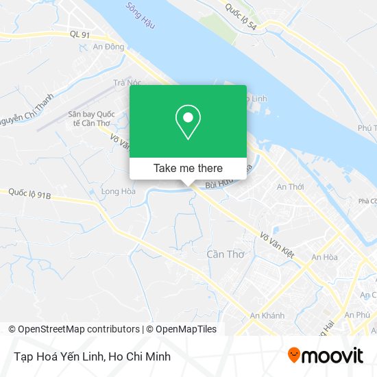 Tạp Hoá Yến Linh map