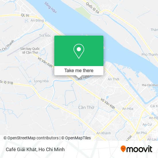 Café Giải Khát map