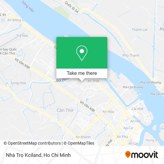 Nhà Trọ Kciland map