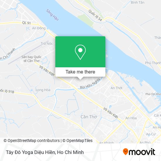 Tây Đô Yoga Diệu Hiền map