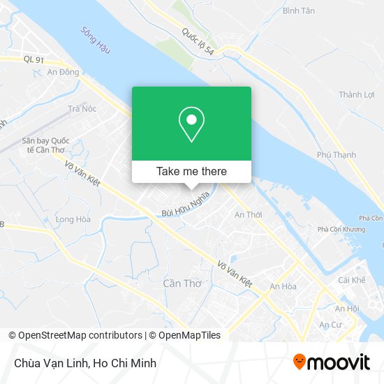 Chùa Vạn Linh map