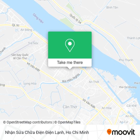 Nhận Sửa Chữa Điện Điện Lạnh map