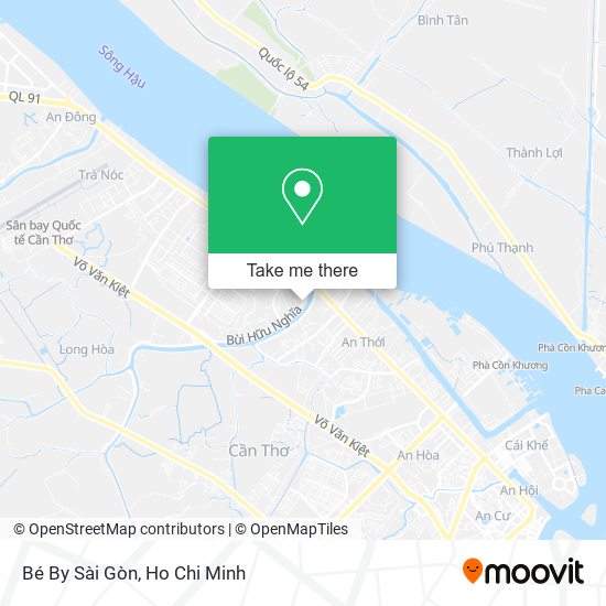 Bé By Sài Gòn map