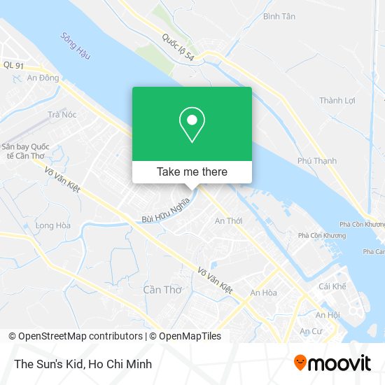 The Sun's Kid map