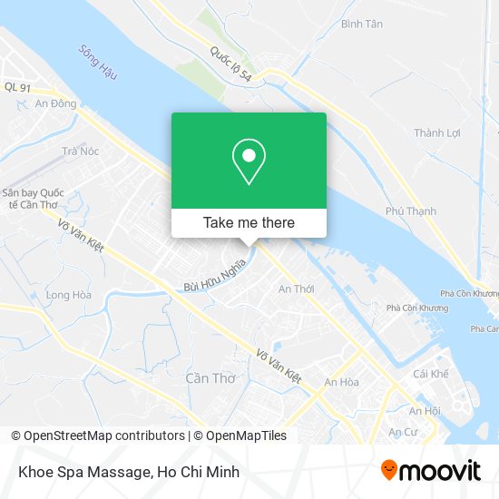 Khoe Spa Massage map
