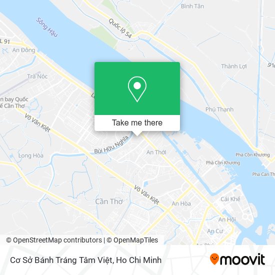 Cơ Sở Bánh Tráng Tâm Việt map