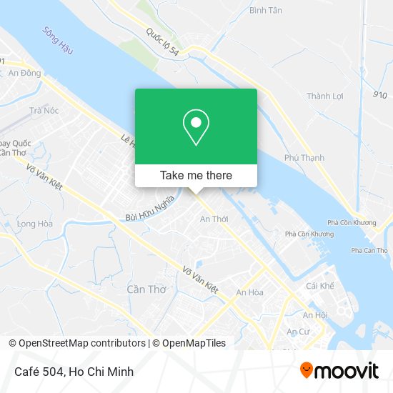 Café 504 map