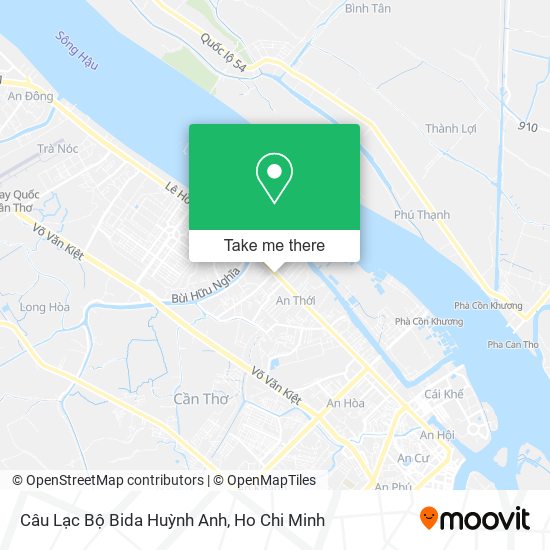 Câu Lạc Bộ Bida Huỳnh Anh map