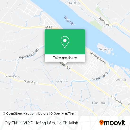 Cty TNHH VLXD Hoàng Lâm map