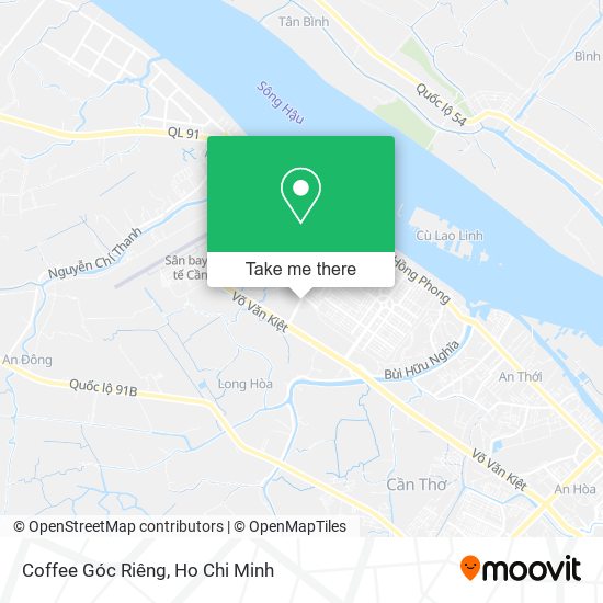 Coffee Góc Riêng map