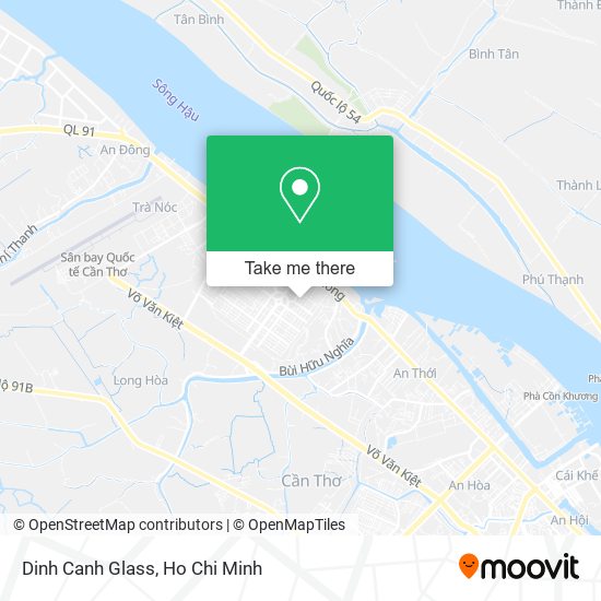 Dinh Canh Glass map