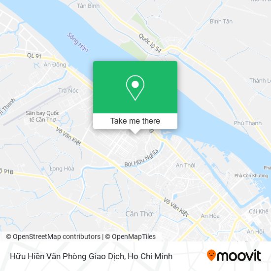 Hữu Hiền Văn Phòng Giao Dịch map