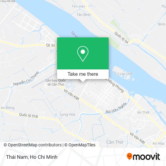 Thái Nam map