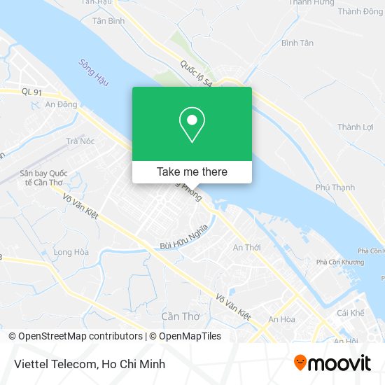 Viettel Telecom map
