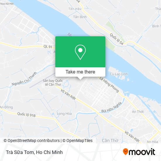 Trà Sữa Tom map