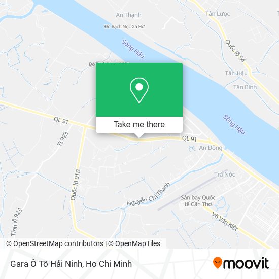 Gara Ô Tô Hải Ninh map