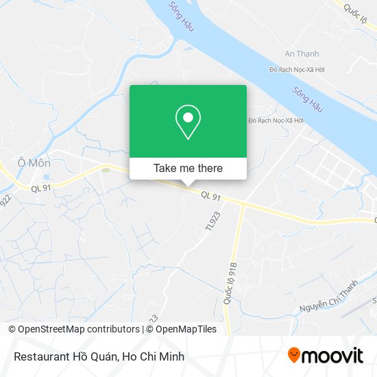Restaurant Hồ Quán map