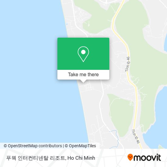 푸꿕 인터컨티넨탈 리조트 map