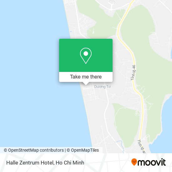Halle Zentrum Hotel map