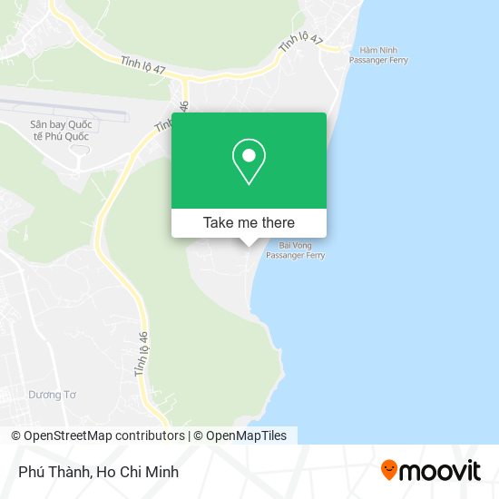 Phú Thành map