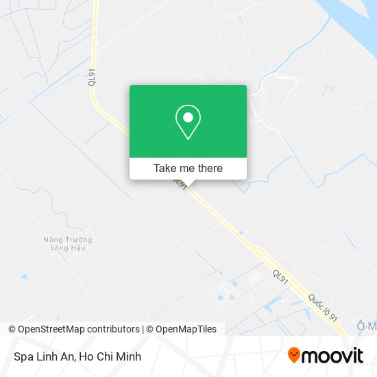 Spa Linh An map