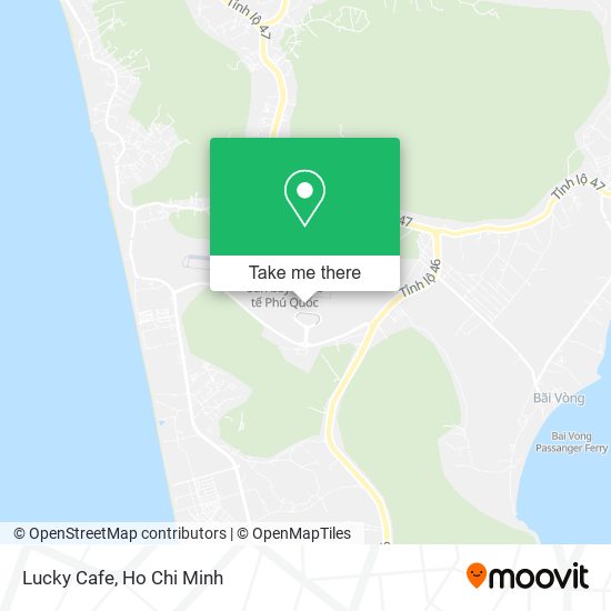 Lucky Cafe map