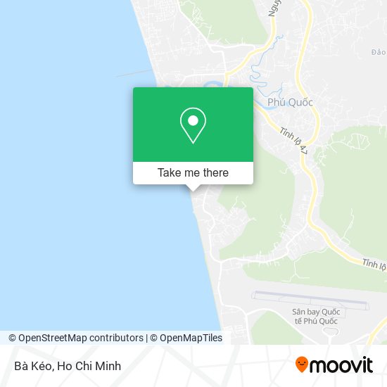 Bà Kéo map
