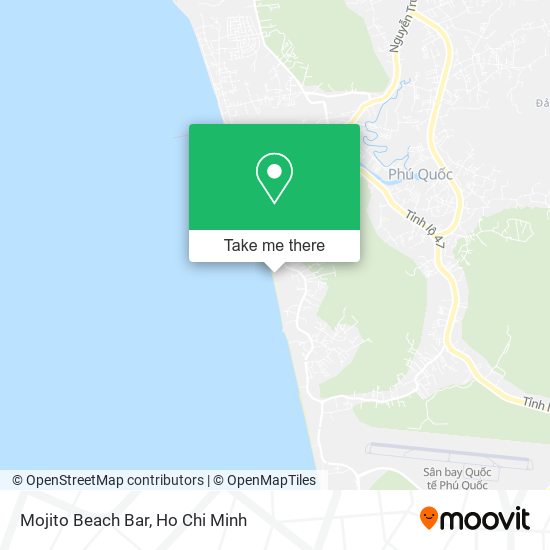 Mojito Beach Bar map