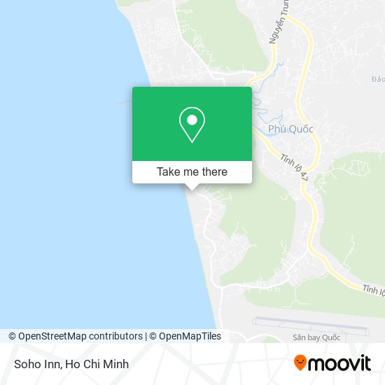 Soho Inn map