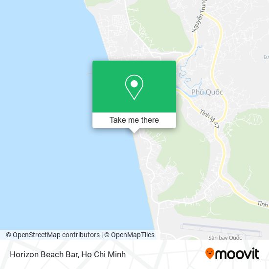 Horizon Beach Bar map