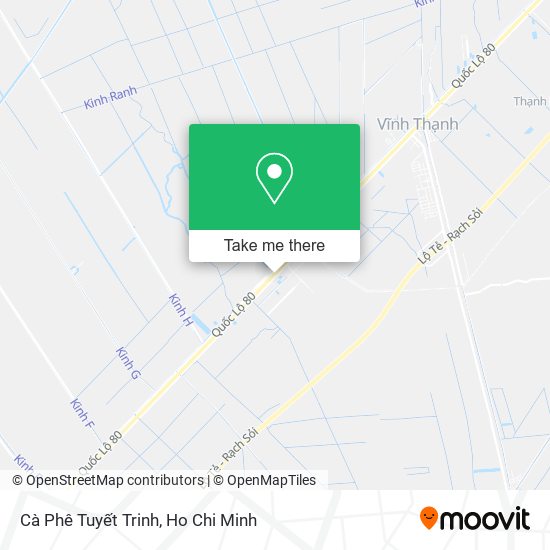 Cà Phê Tuyết Trinh map