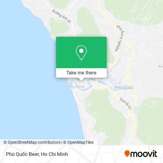 Phú Quốc Beer map