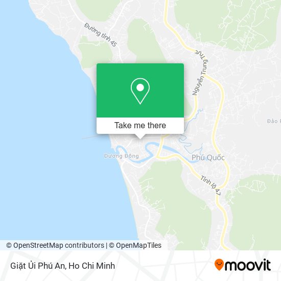 Giặt Ủi Phú An map