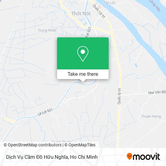 Dịch Vụ Cầm Đồ Hữu Nghĩa map
