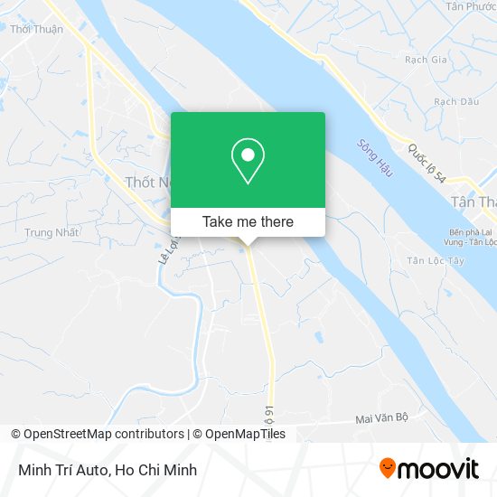 Minh Trí Auto map