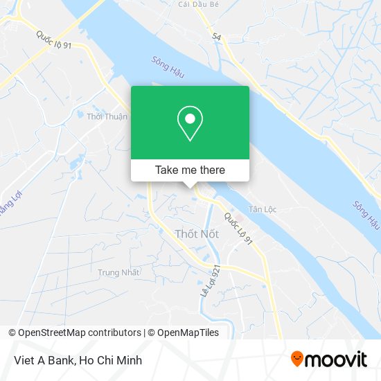 Viet A Bank map